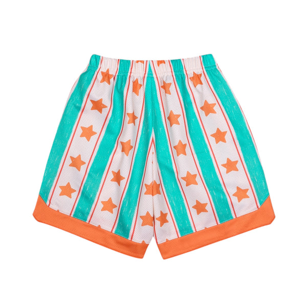 Shorts in mesh multicolor con stampe per neonati e  bambini Jelly Mallow JM2610445 STAR 