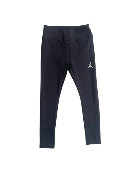 Leggings nero con logo per bambina Jordan 45D296 023 