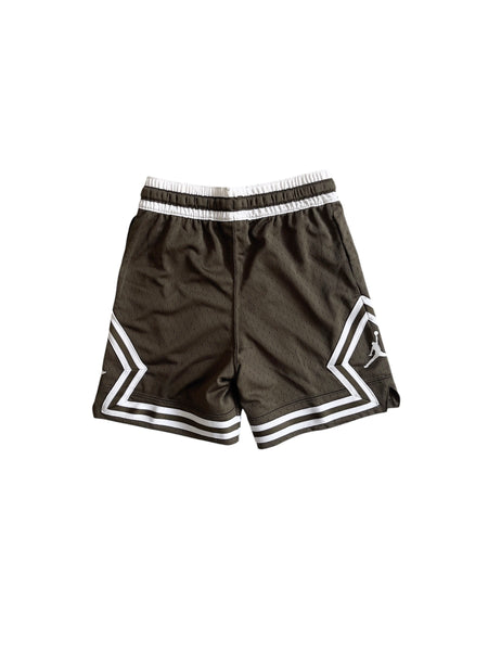 Bermuda in mesh verdone con logo per bambino Jordan 95D313 F84 