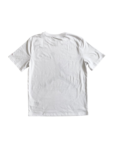 T-shirt bianca con logo per bambino Jordan 95F634 001 
