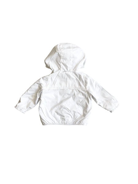 Giubbino reversibile glicine e bianco per neonata K-WAY K2123IW C56 