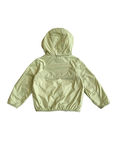 Giubbino reversibile verde oliva e pistacchio per neonati  e bambini K-WAY K61314W C40 