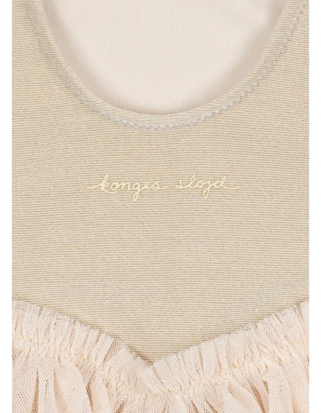 Costume da bagno con tulle e paillettes per neonata e bambina Konges slojd KS104633 ROSEWATER 