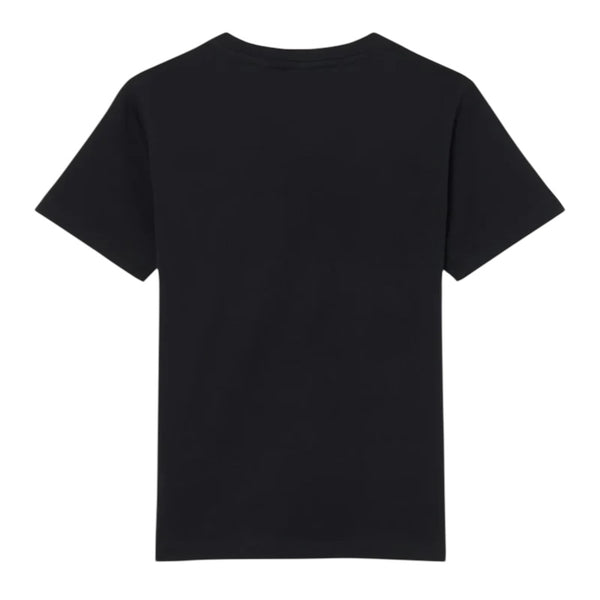 T-shirt nera con logo per bambino Lacoste 947025 K96 