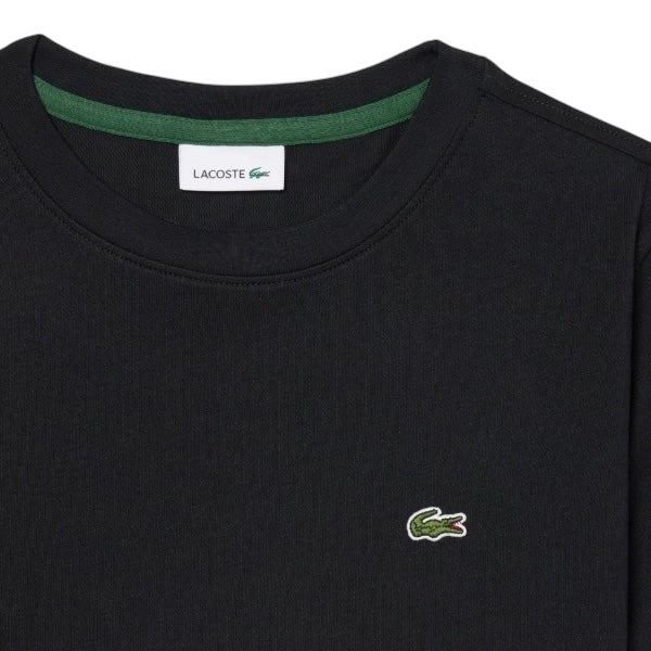 T-shirt nera con logo per bambino Lacoste 947025 K96 