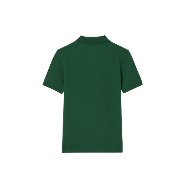 Polo verdone con logo per bambino Lacoste 947354 F9W 