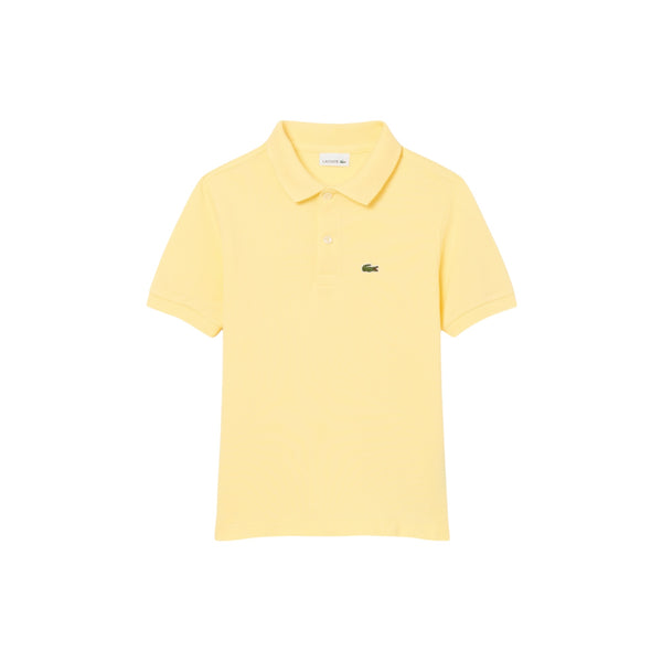 Polo gialla con logo per bambino Lacoste 947354 Y99 