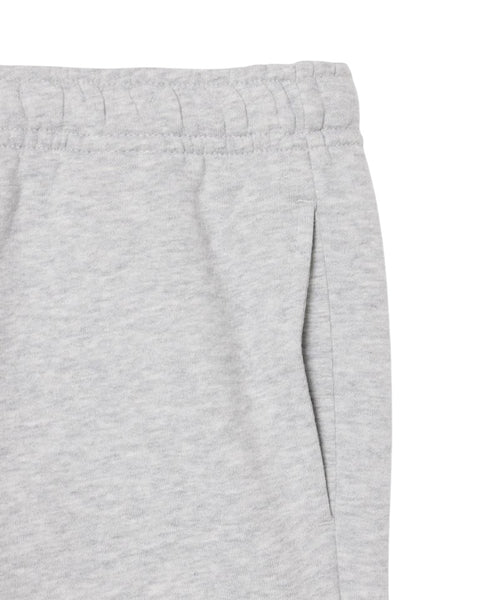 Bermuda in felpa grigio con logo per bambino Lacoste 947447 GH0 