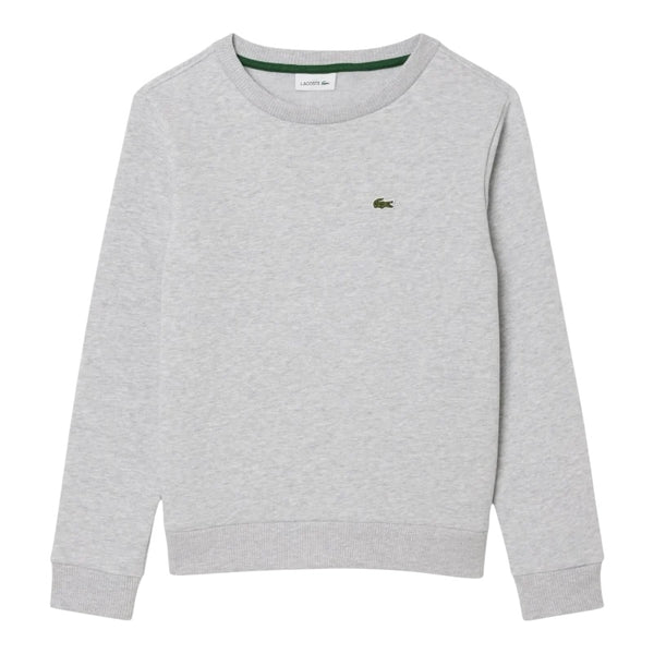 Felpa grigia con logo per bambino Lacoste 947581 GH0 