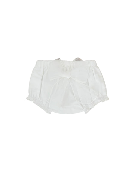 Culotte panna con fiocco per neonata Maperò PC05903 PANNA 