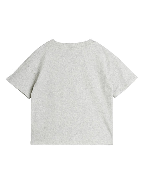 T-shirt grigia con stampa per neonati e bambini Mini Rodini 2622013294 GREY 