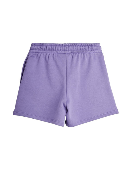 Shorts in felpa glicine per neonati e bambini Mini Rodini 2623013045 PURPLE 