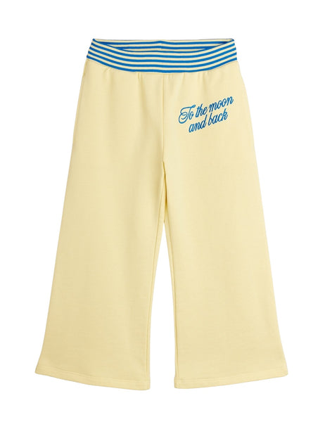 Pantalone in felpa giallo per bambina Mini Rodini 2623014123 YELLOW 