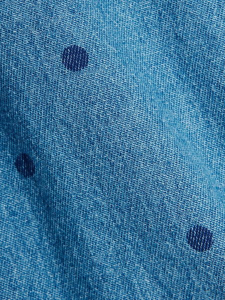 Cappello in denim blu con logo per neonata e bambina Mini Rodini 2626510960 BLUE 