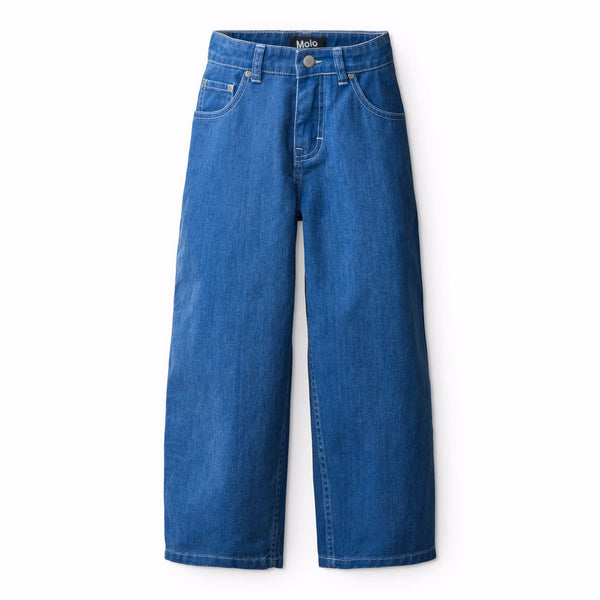 Jeans in denim indaco per bambini Molo AIDEN 5653 