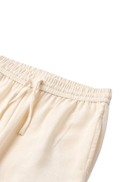 Pantaloni bianchi con ricami per bamina Molo ALFIE 5602 