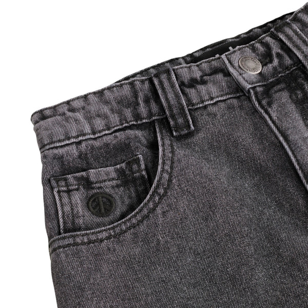 Bermuda in denim nero per bambino Molo ALPHIE 5682 
