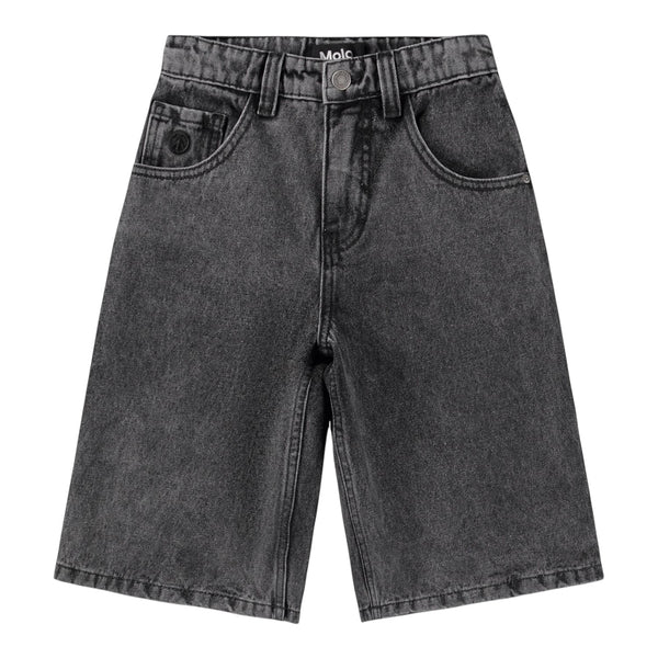Bermuda in denim nero per bambino Molo ALPHIE 5682 