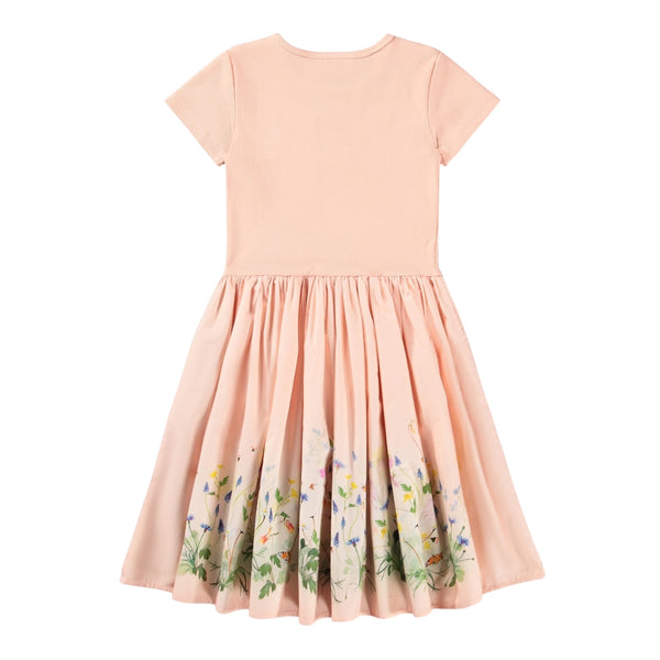 Abito rosa con stampa per neonata e bambina Molo CISSA 5674 