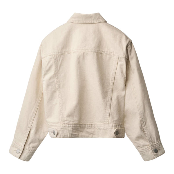 Giubbino in denim sabbia per bambini Molo HIPOLITO 8894 