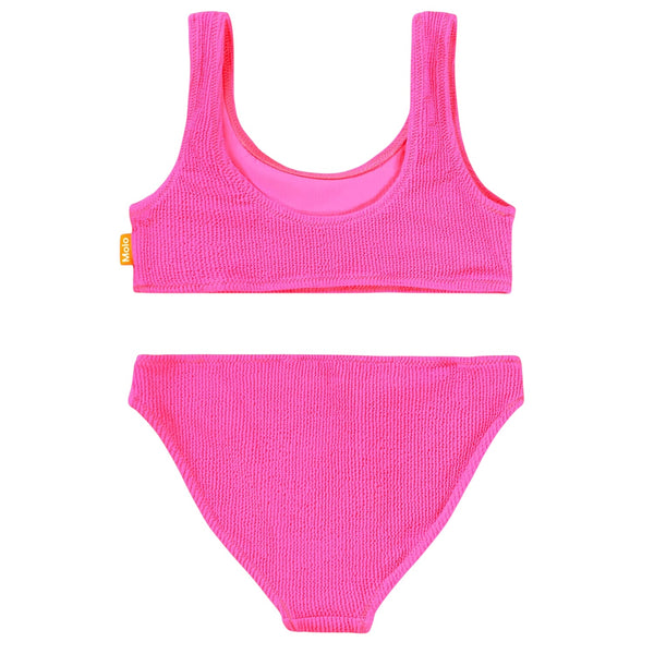 Bikini rosa fluo per bambina Molo NOLA CREPE 8489 