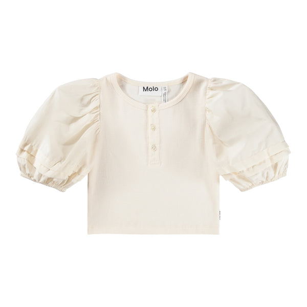 T-shirt panna per bambina Molo RAWNA 2444 