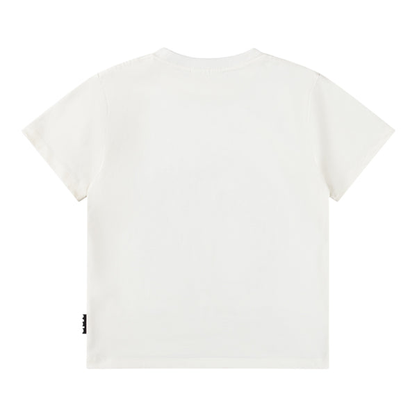 T-shirt bianca con stampa per bambino Molo RILEY 9879 