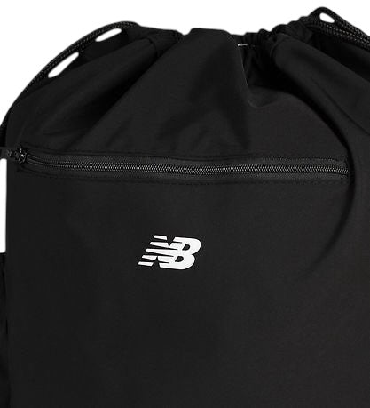 Zaino nero con logo per bambini New Balance AC9639E CAVIAR 