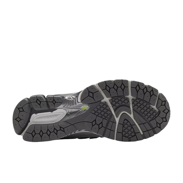 Sneakers 1906 grigia con dettagli fluo per bambini New Balance G1906 6PA 