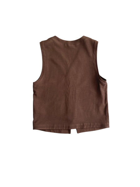 Gilet ebano per bambino Paolo Pecora PP4189 EBANO 