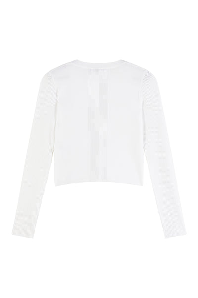 Maglia bianca per bambina Patrizia Pepe 7K0072 W16 