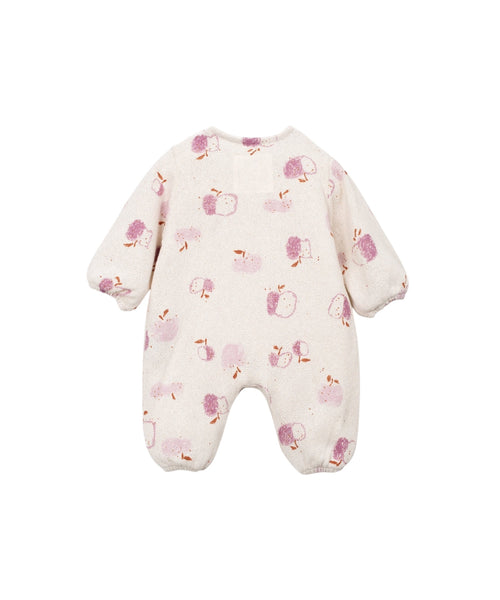 Tutina in maglia panna con stampa all over per neonata Play up 0AS11505 E763N 
