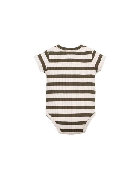 Body a righe panna e verdi per neonato Play up 1AS11200 R365G 