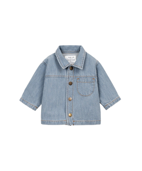 Giubbino in denim per neonato Play up 1AS11402 D001 