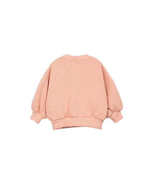 Felpa rosa per neonata Play up 2AS10904 P4147 