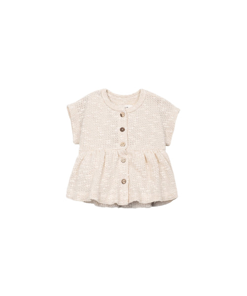Blusa in maglia beige per neonata Play up 2AS11300 P0088 