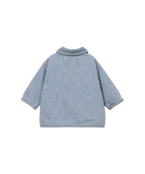 Giubbino in denim per neonati Play up 2AS11403 D001 