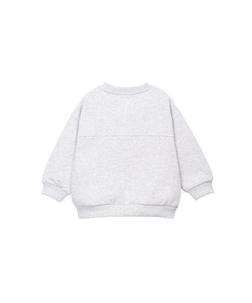 Felpa grigia per bambino Play up 3AS10902 M065 