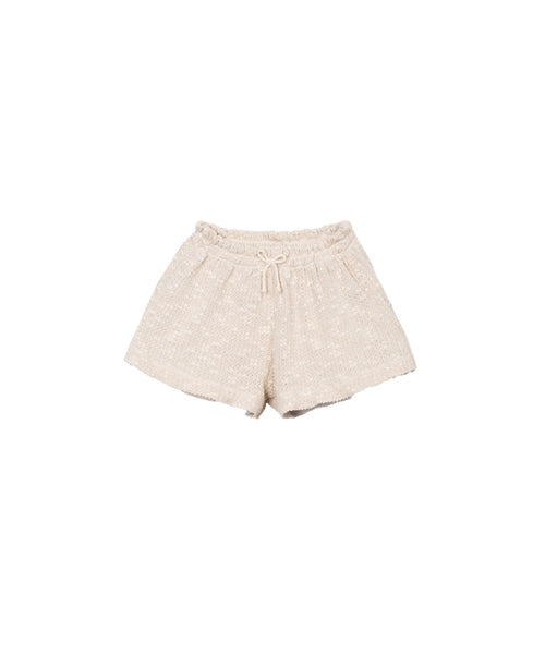 Shorts in maglia beige per bambina Play up 4AS11700 P0088 