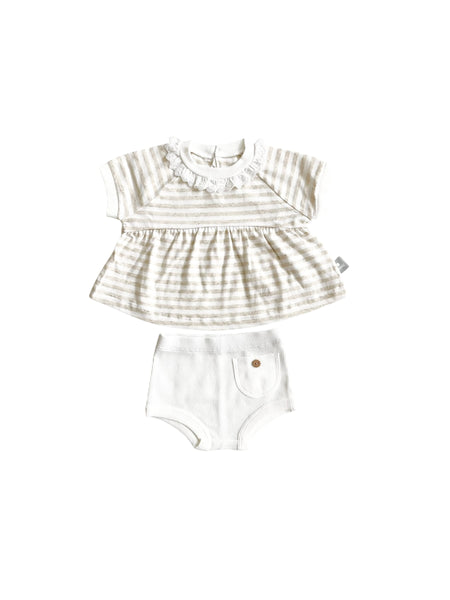 Set t-shirt + culotte per neonata Snug 933AK6S046G40 0067 