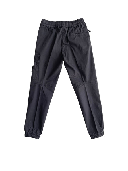 Pantalone cargo nero per bambino Stone Island L1S163100003 S0001 V0029 