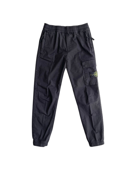 Pantalone cargo nero per bambino Stone Island L1S163100003 S0001 V0029 