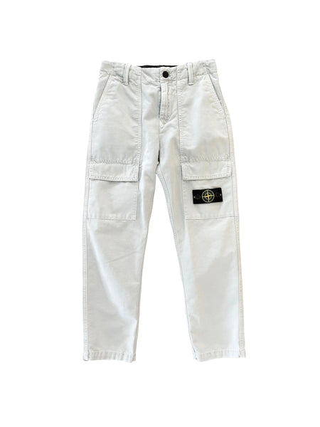 Pantalone grigio con logo per bambino Stone Island L1S163100006 S0104 V0161 