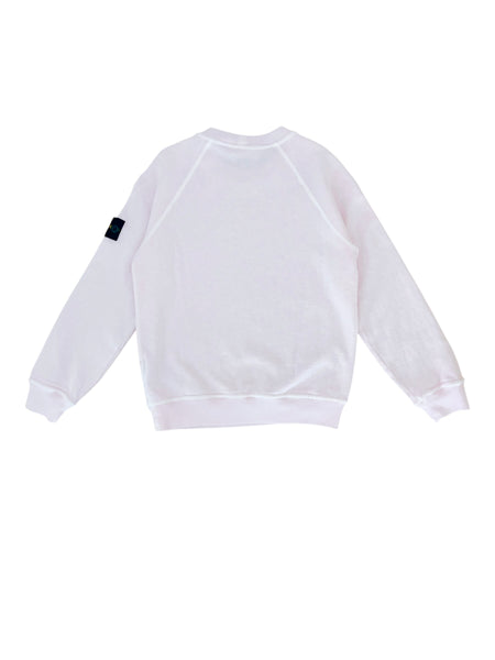 Felpa rosa con logo per bambino Stone Island L1S166100012 S0060 V0180 