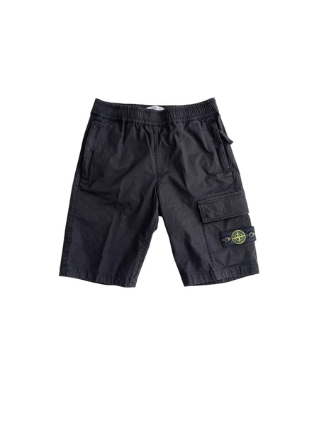 Bermuda cargo nero per bambino Stone Island L1S16L100003 S0001 V0029 