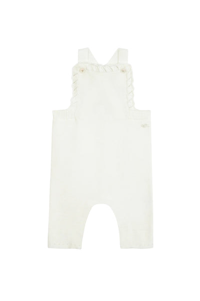 Salopette in maglia per neonata Tartine et Chocolat CC20000-13 NACRE 