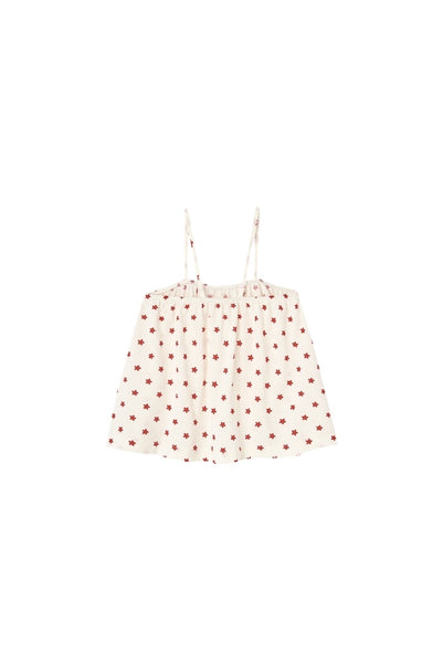 Top panna con stampa all over per bambina The Animals Observatory S26007 221_AR 