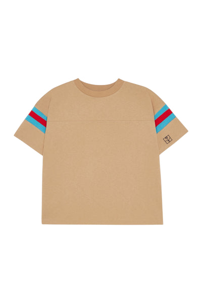 T-shirt biscotto per bambino The Campamento TC-SS26-24 CAMEL 