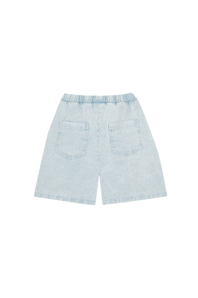 Bermuda in denim chiaro per bambino The Campamento TC-SS26-89 LIGHT BLUE 