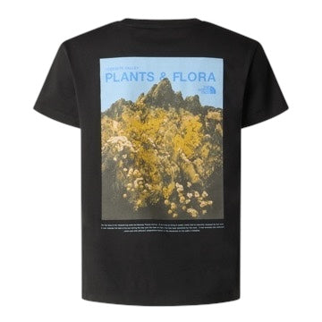 T-shirt nera con logo per bambini The North Face NF0A8G1MJK3 JK31 